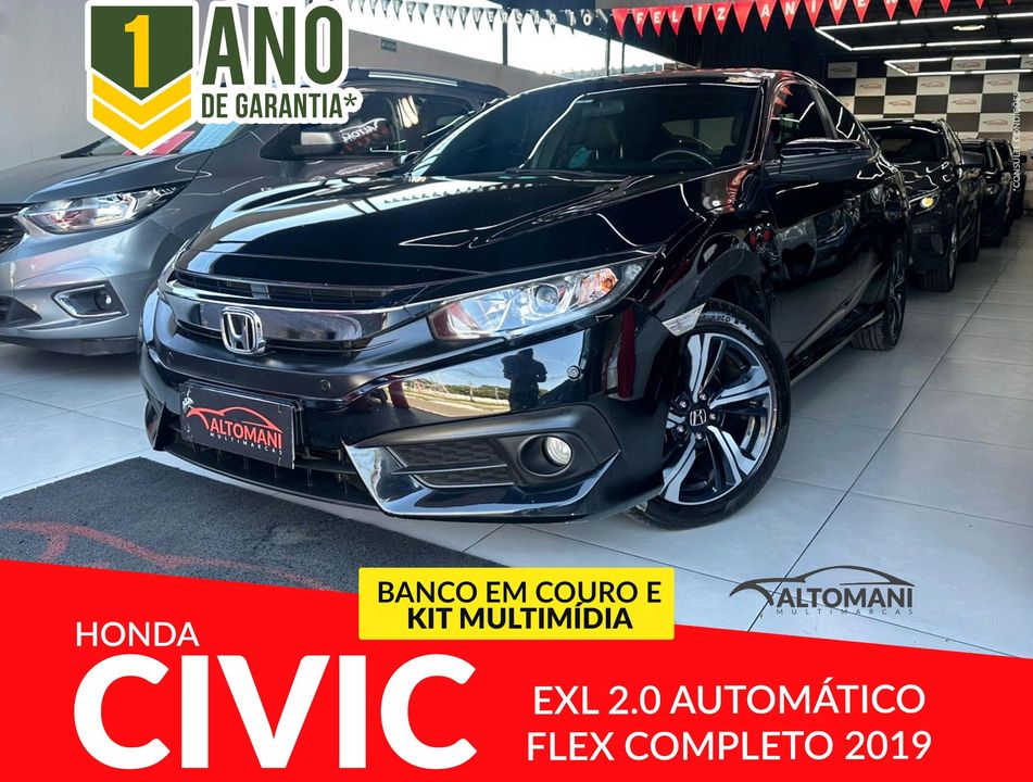 Honda Civic Sedan EXL 2.0 Flex 16V Aut.4p