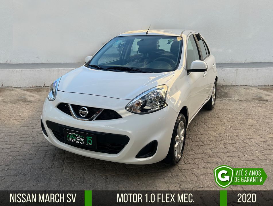 Nissan MARCH SV 1.0 12V Flex 5p