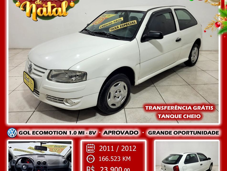 VolksWagen Gol ECOMOTION 1.0 Mi Total Flex 8V 2p