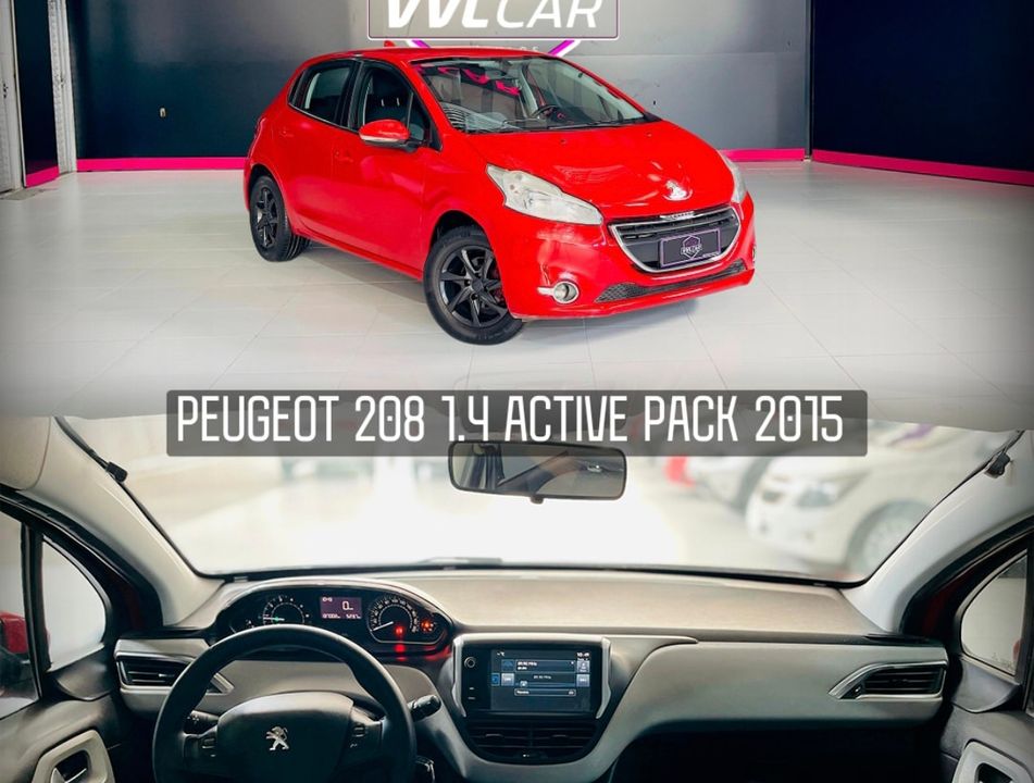 Peugeot 208 Active/Active Pack 1.5 Flex 8V 5p