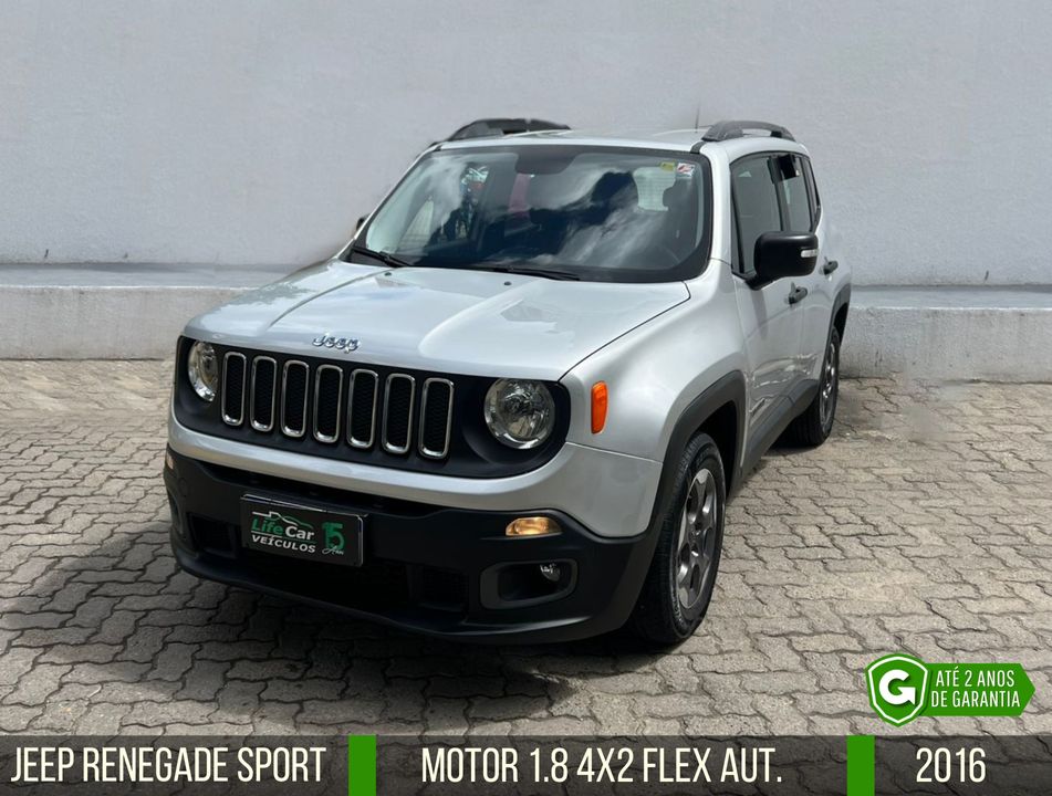 Jeep Renegade Sport 1.8 4x2 Flex 16V Aut.