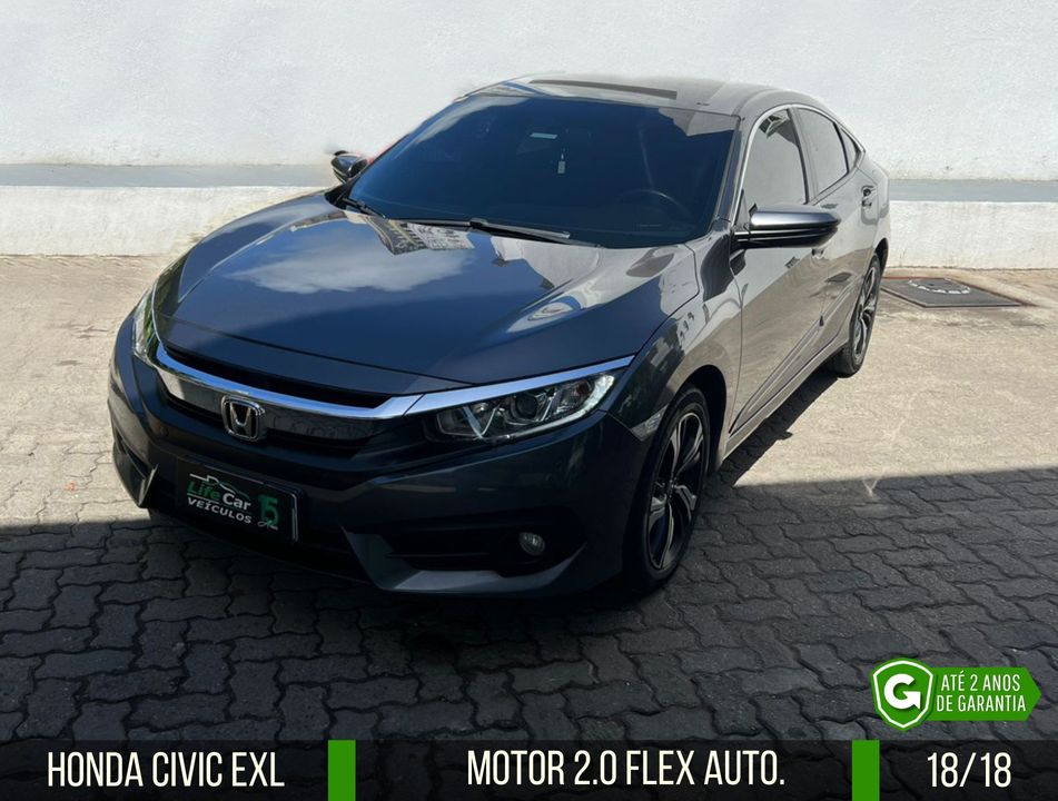 Honda Civic Sedan EXL 2.0 Flex 16V Aut.4p