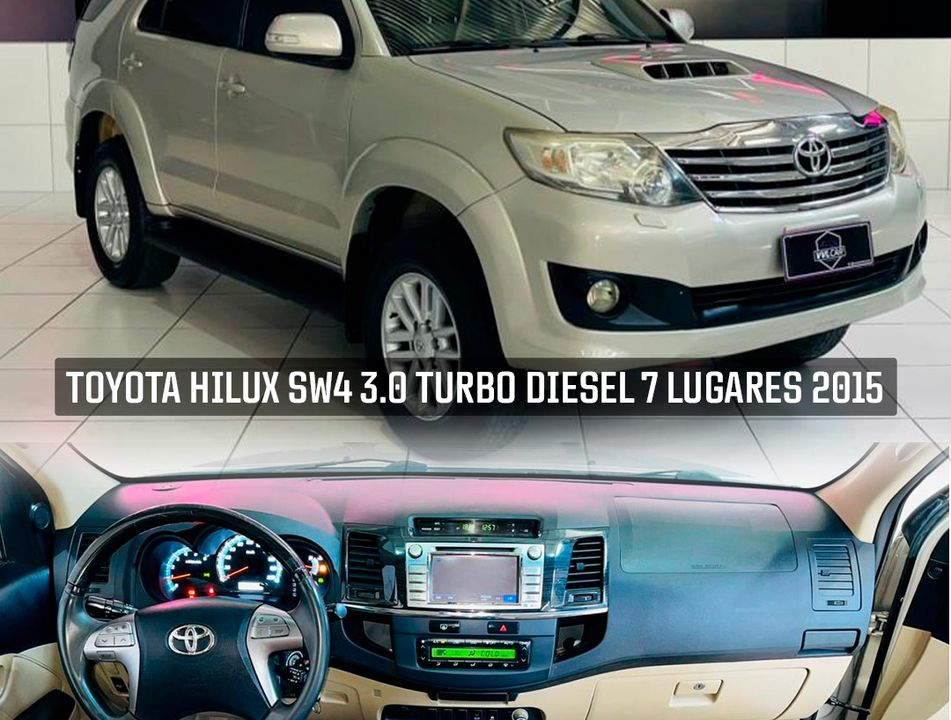 Toyota Hilux SW4 SRV D4-D 4x4 3.0 TDI Dies. Aut