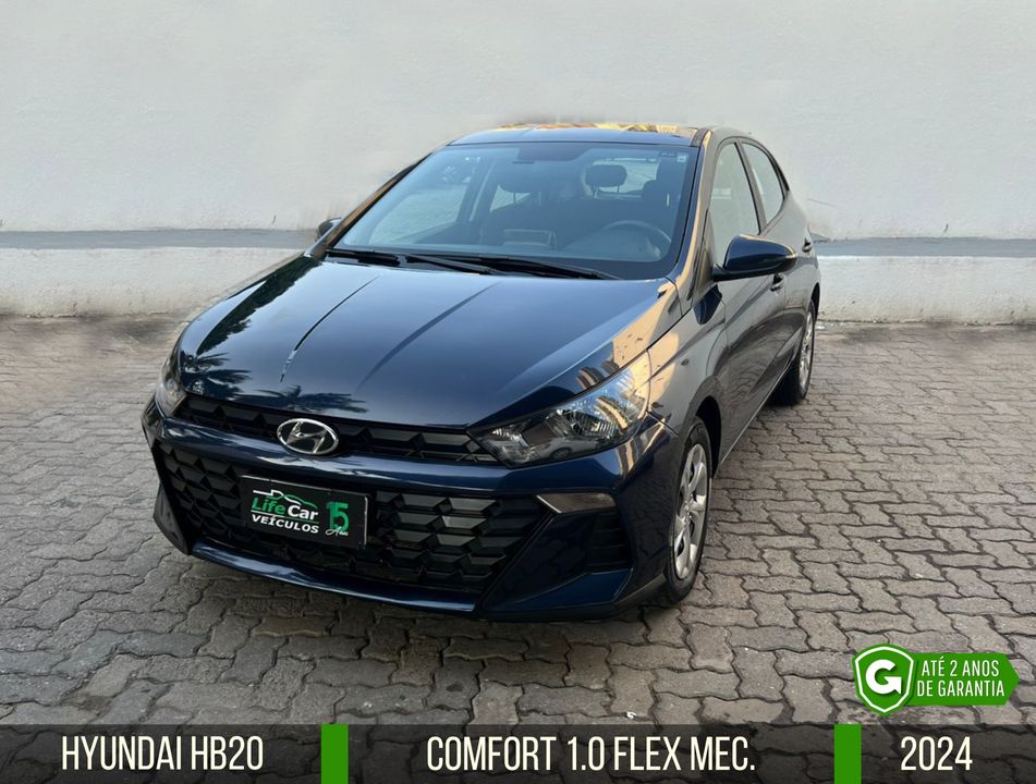 Hyundai HB20 Comfort 1.0 Flex 12V Mec.