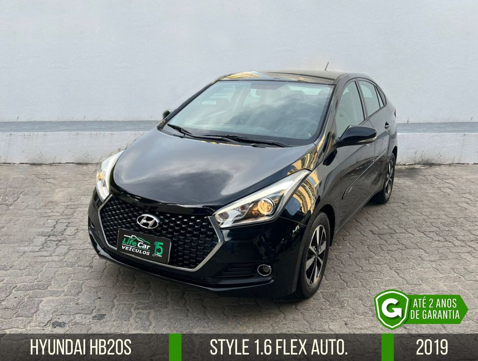 Hyundai HB20S Style 1.6 Flex 16V Aut.