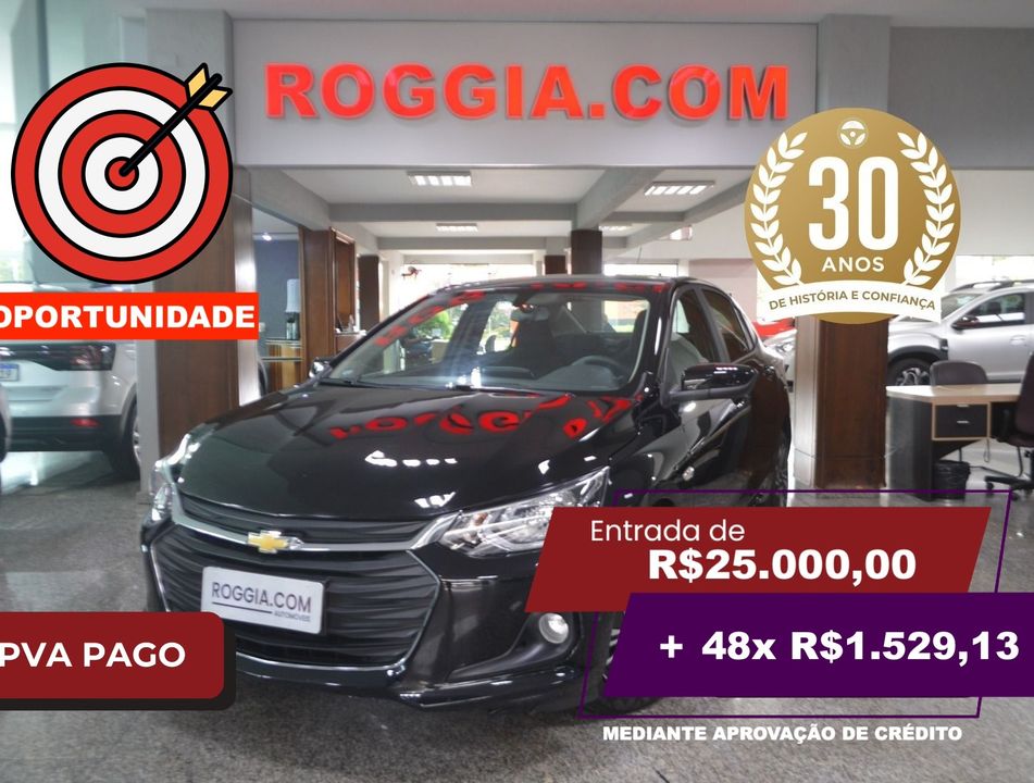 Chevrolet ONIX SEDAN Plus LT 1.0 12V Flex 4p Mec.