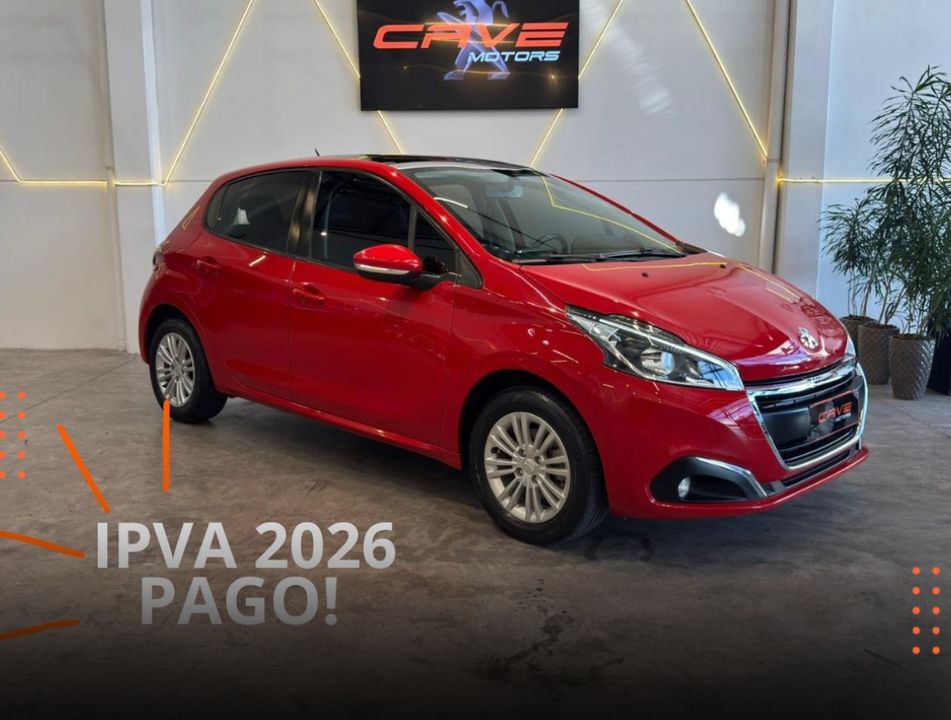 Peugeot 208 Allure 1.6 Flex 16V 5p Aut.