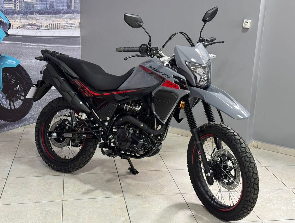 SHINERAY Cinza Nardo - 2026 / 175cc / 6 Marchas / Injeção Eletrônica / 17cv