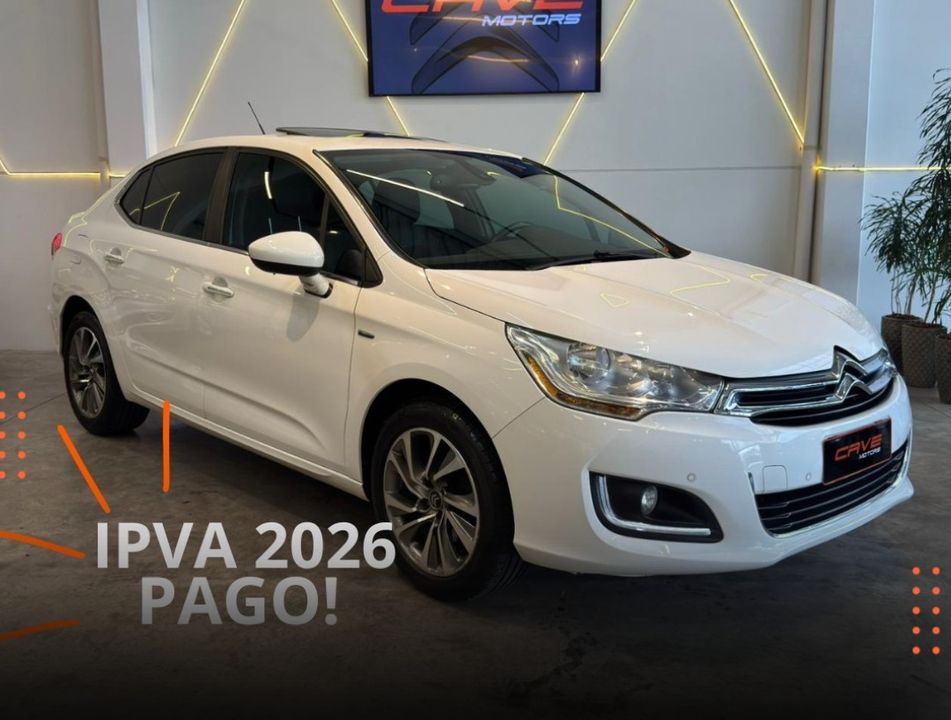 Citroën C4 LOUNGE Exclusive 1.6 Turbo Flex Aut.