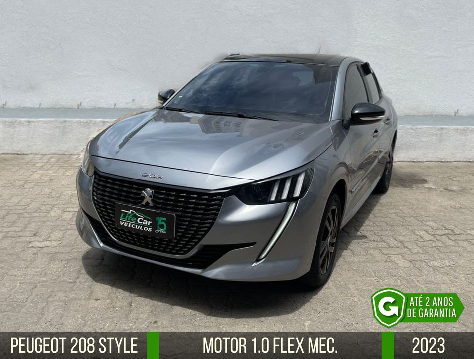 Peugeot 208 Style 1.0 Flex 6V 5p Mec.