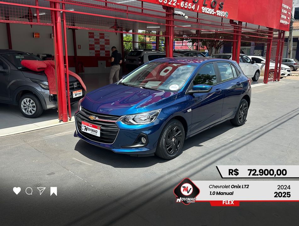 Chevrolet ONIX HATCH LT 1.0 12V TB Flex 5p Mec.