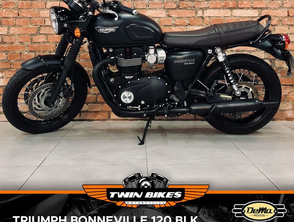 TRIUMPH BONNEVILLE T120 BLACK