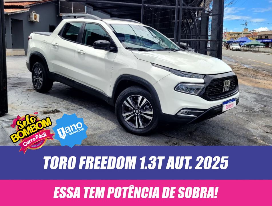 Fiat Toro Freedom 1.3 T270 4x2 Flex Aut.