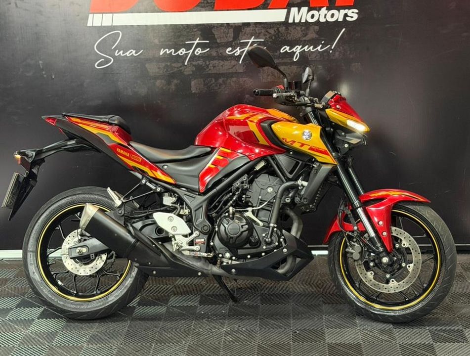 YAMAHA MT-03 321 ABS Homem de Ferro