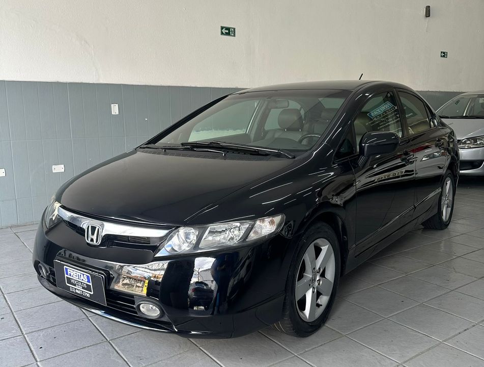 Honda Civic Sedan LXS 1.8/1.8 Flex 16V Aut. 4p