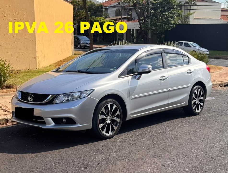 Honda Civic Sedan LXR 2.0 Flexone 16V Aut. 4p