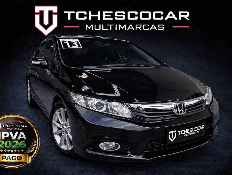 Honda Civic Sedan LXS 1.8/1.8 Flex 16V Mec. 4p