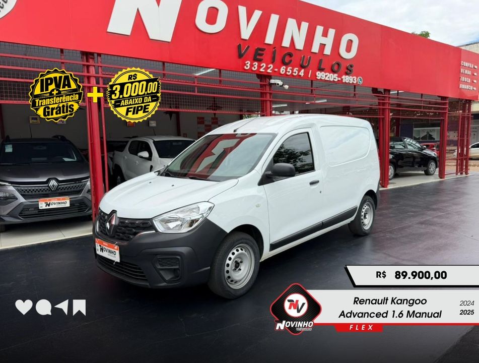 Renault Kangoo Advanced 1.6 16V Flex 