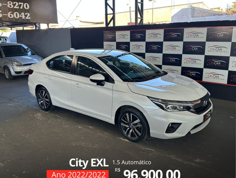 Honda CITY Sedan EXL 1.5 Flex  16V 4p Aut.