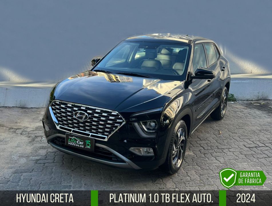 Hyundai Creta Platinum 1.0 TB 12V Flex Aut.