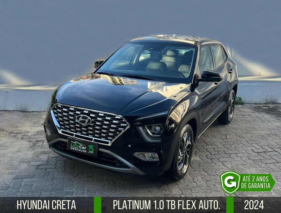 Hyundai Creta Platinum 1.0 TB 12V Flex Aut.