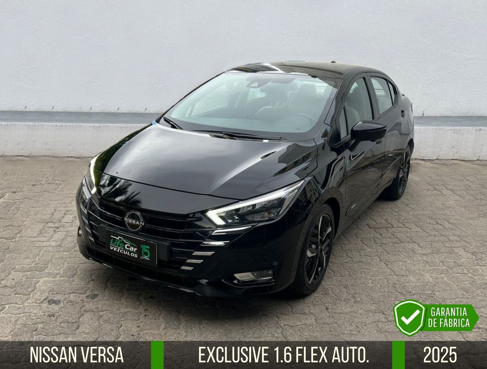Nissan VERSA Exclusive 1.6 16V Flex Aut.