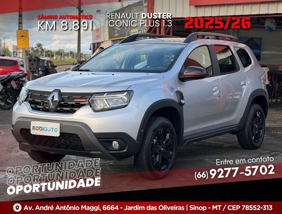 Renault DUSTER Iconic Plus 1.3 TB 16V Flex Aut.