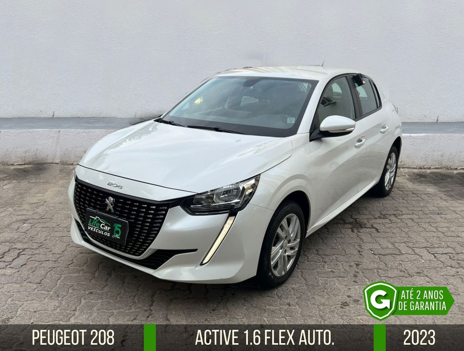 Peugeot 208 Active 1.6 Flex 16V 5p Aut.