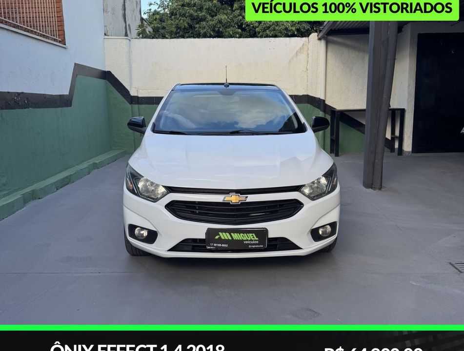 Chevrolet ONIX HATCH EFFECT 1.4 8V F.Power 5p Mec.