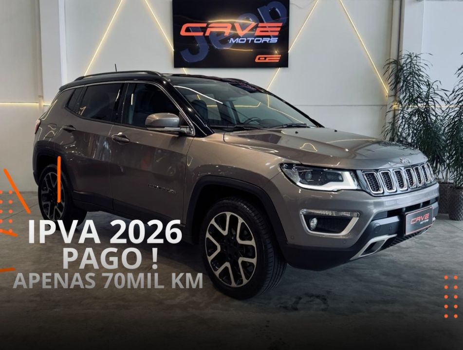 Jeep COMPASS LIMITED 2.0 4x4 Diesel 16V Aut.