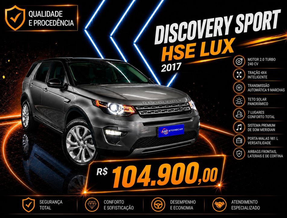 Land Rover Discovery Sport HSE Lux. 2.0 4x4 /Flex