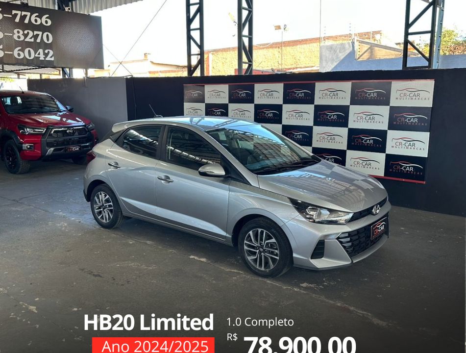 Hyundai HB20 Limited Plus 1.0 Flex 12V Mec.
