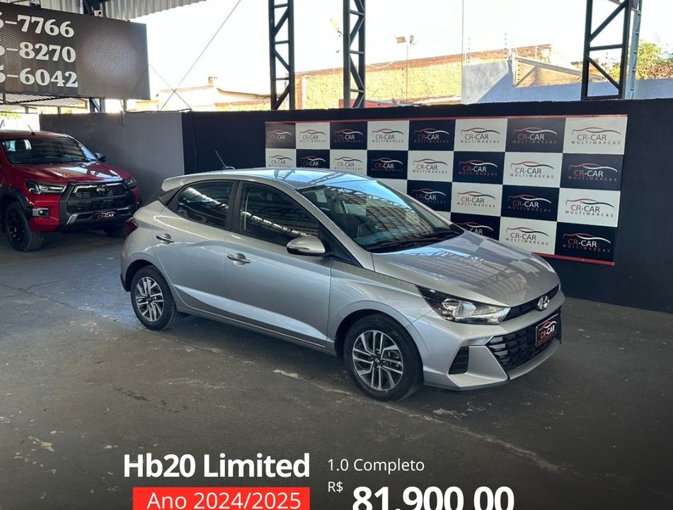 Hyundai HB20 Limited Plus 1.0 Flex 12V Mec.