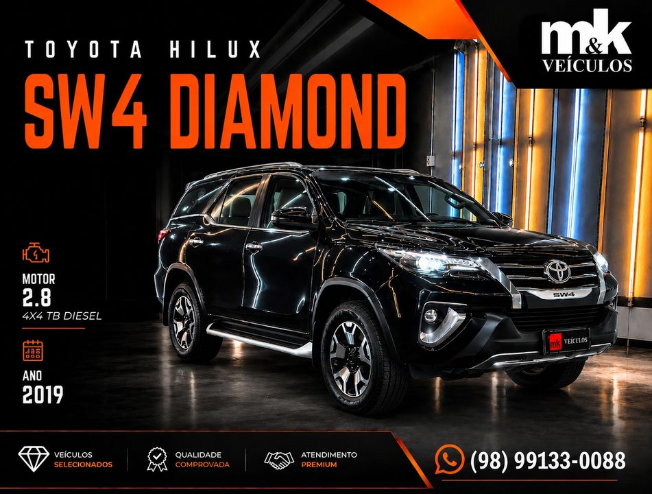 Toyota Hilux SW4 SRX Diamo. 4x4 2.8 TB Die Aut.