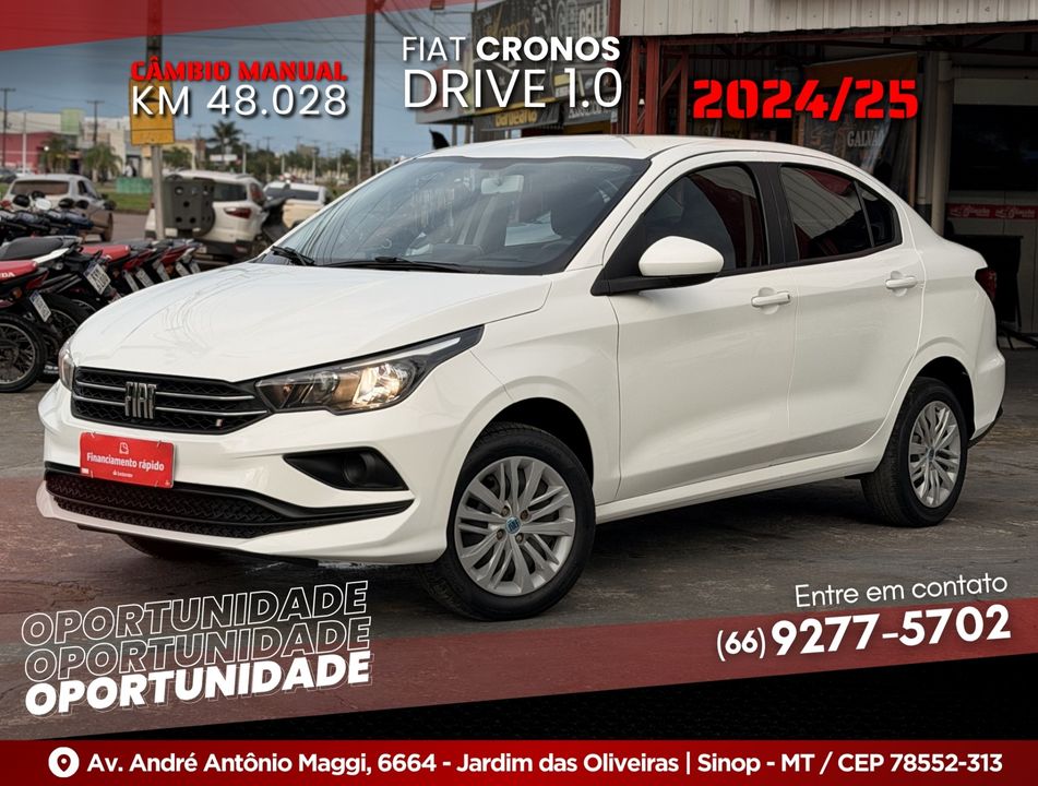 Fiat CRONOS DRIVE 1.0 6V Flex