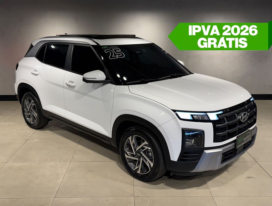 Hyundai Creta Platinum 1.0 TB 12V Flex Aut.