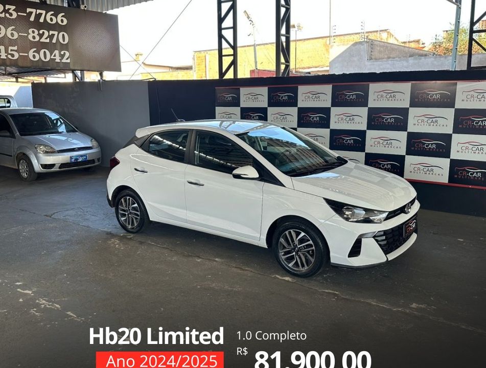 Hyundai HB20 Limited Plus 1.0 Flex 12V Mec.