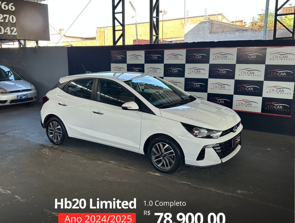 Hyundai HB20 Limited Plus 1.0 Flex 12V Mec.