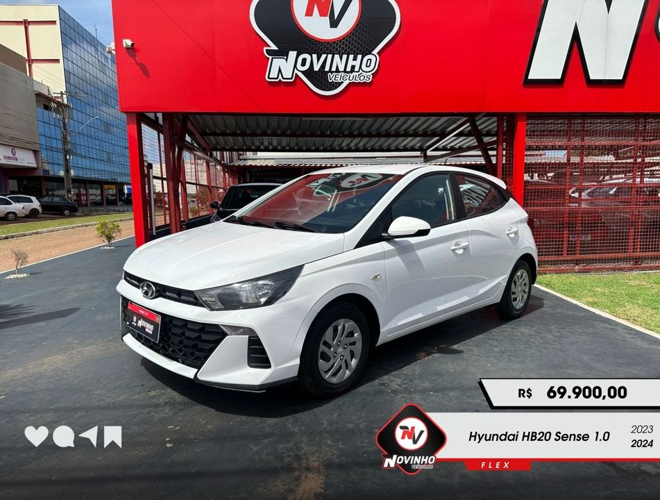 Hyundai HB20 Sense 1.0 Flex 12V Mec.
