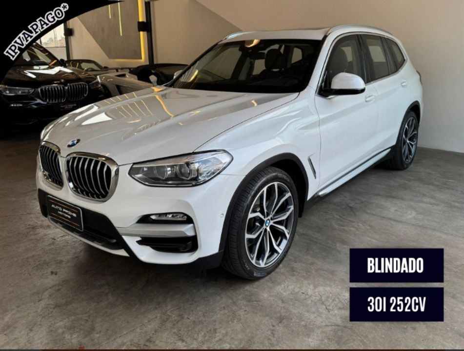 BMW X3 XDRIVE 30i X-Line 2.0 Turbo 252cv Aut