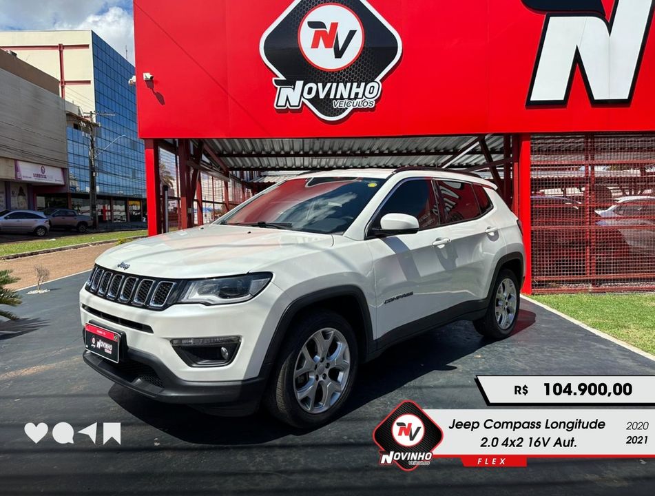 Jeep COMPASS LONGITUDE 2.0 4x2 Flex 16V Aut.