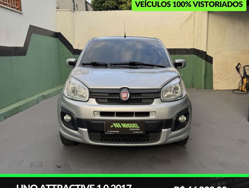Fiat UNO ATTRACTIVE 1.0 Flex 6V 5p