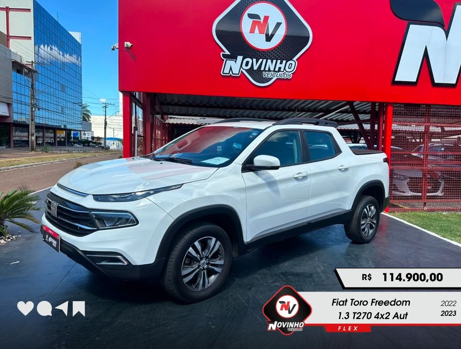 Fiat Toro Freedom 1.3 T270 4x2 Flex Aut.