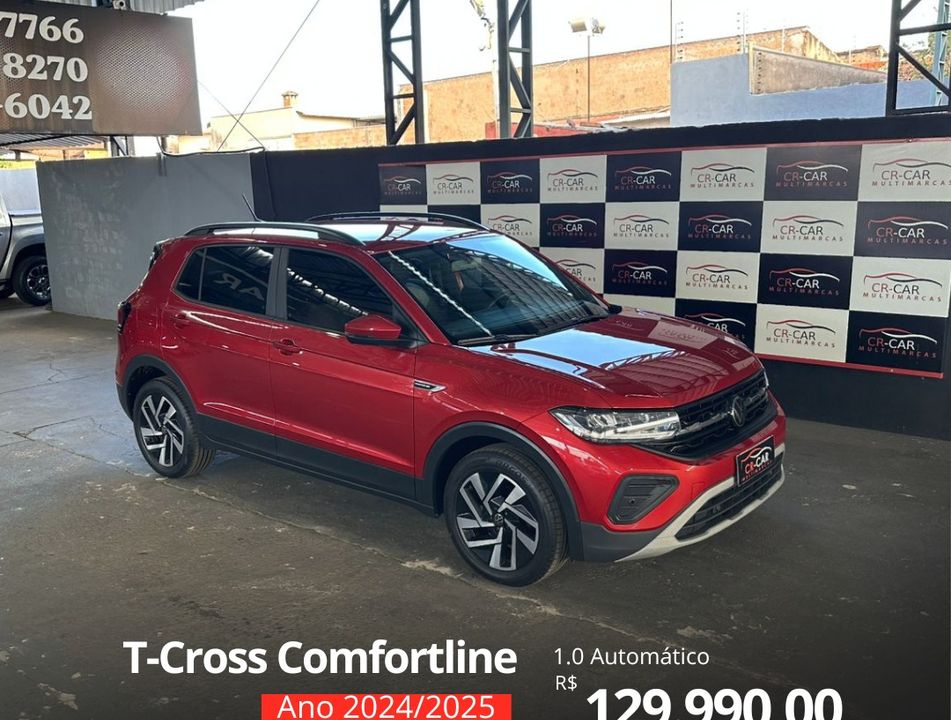 VolksWagen T-Cross Comfor. 200 TSI 1.0 Flex 5p Aut.