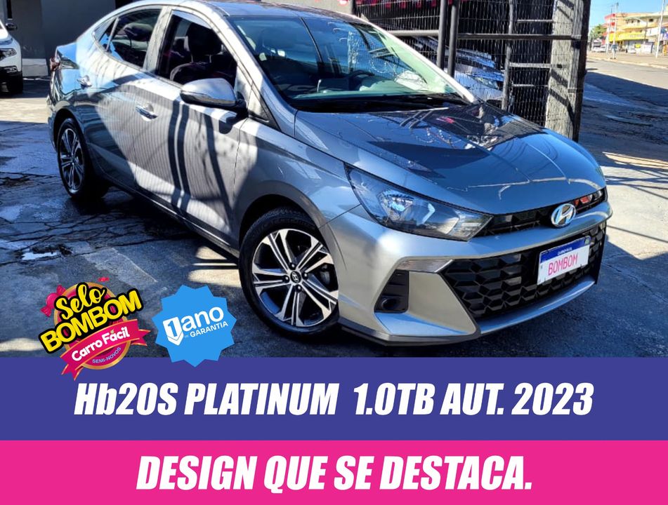 Hyundai HB20S Platinum 1.0 TB Flex 12V Aut.