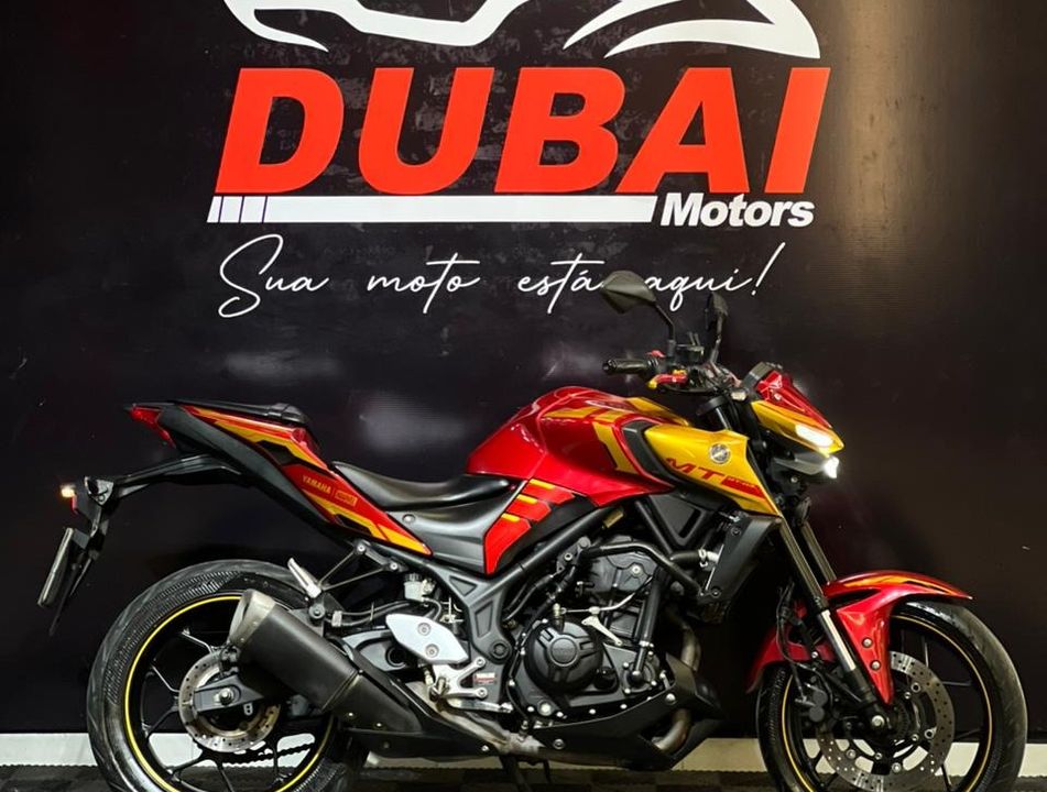 YAMAHA MT-03 321 ABS Homem de Ferro