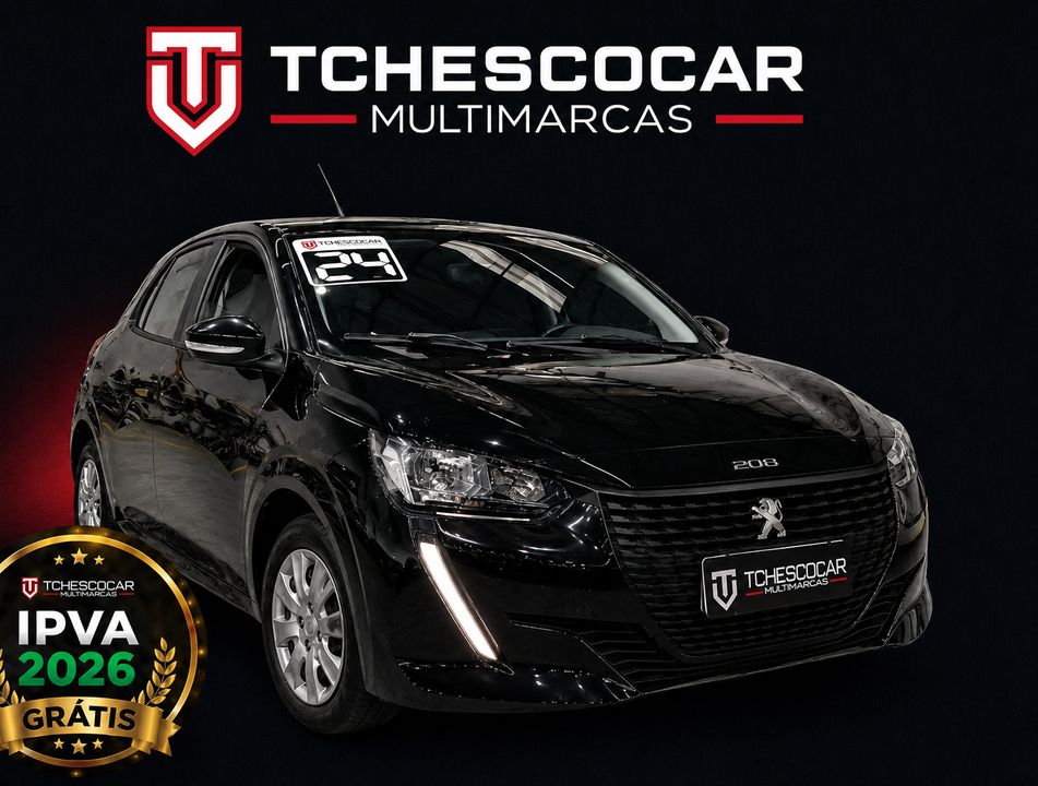 Peugeot 208 Like 1.0 Flex 6V 5p Mec.