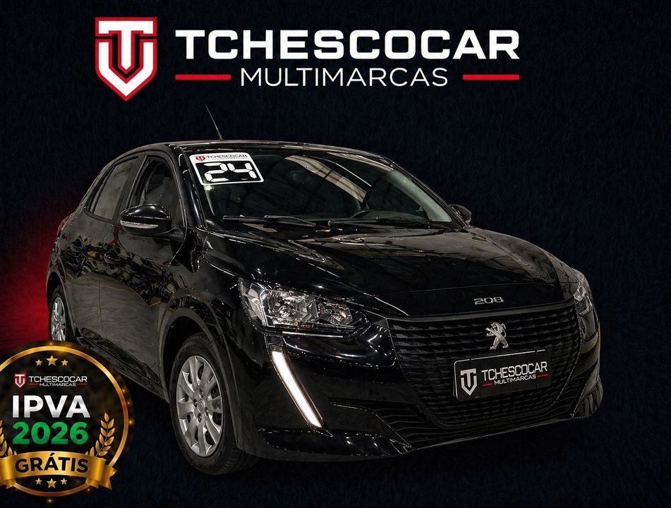 Peugeot 208 Like 1.0 Flex 6V 5p Mec.