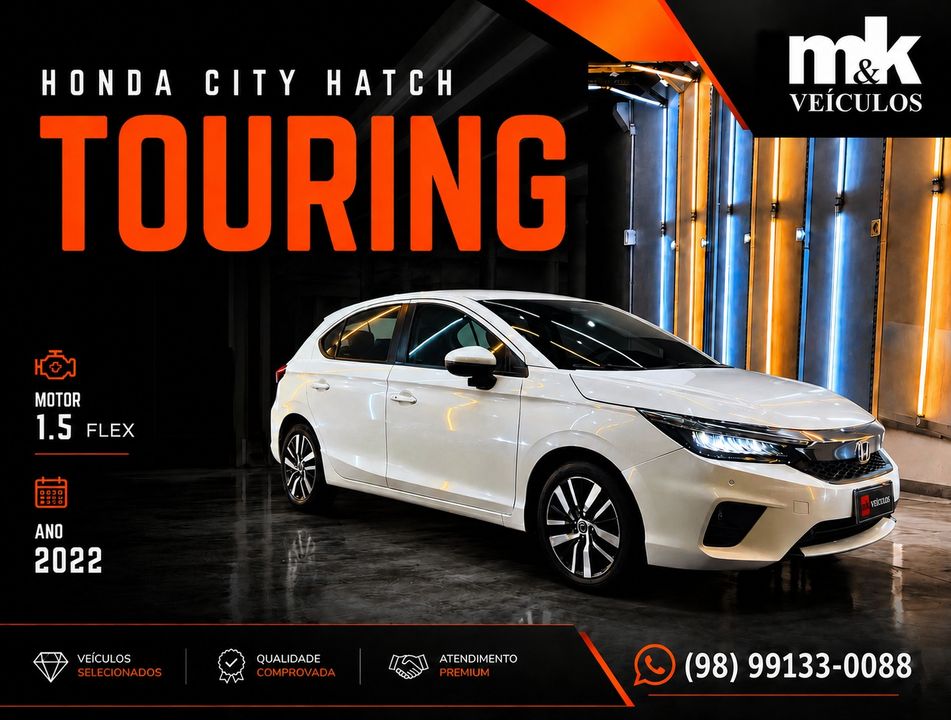Honda CITY Hatchback Touring 1.5 Flex 16V Aut