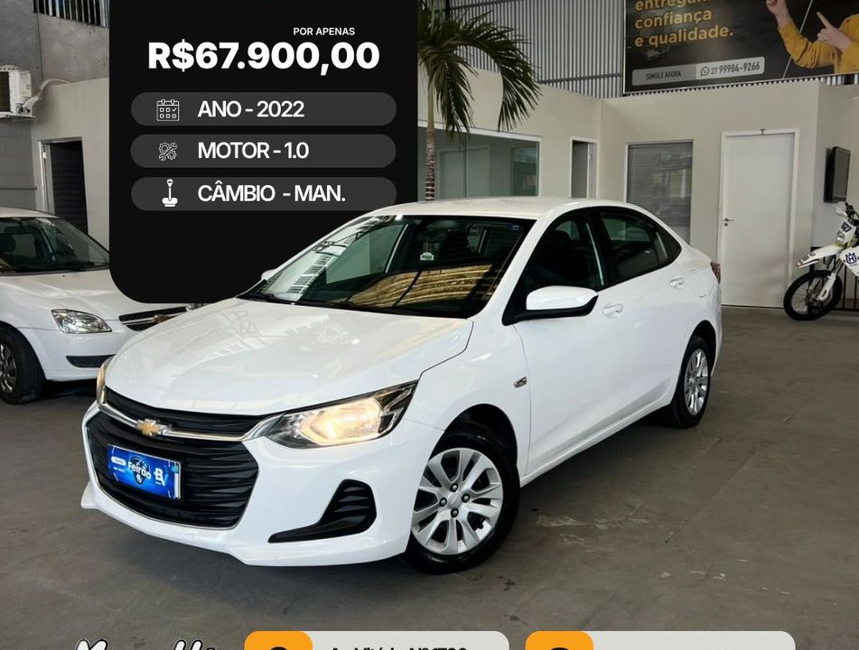 Chevrolet ONIX SEDAN Plus LT 1.0 12V Flex 4p Mec.